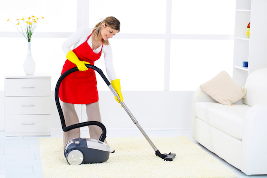 One of the services of the Extra Help franchise is cleaning!