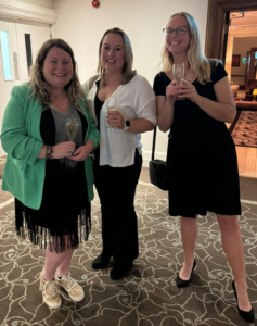 Sarah, Leanne and Katy, Extra Help Franchisees at the 2024 Awards dinner!